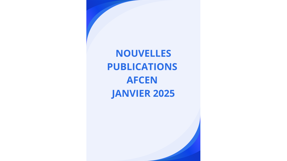 Nouvelles publications